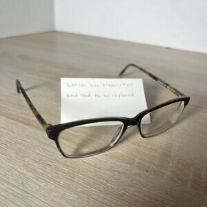 Lafont Issy & LA Hitparade 1054 Eyeglasses Brown Gray Frames 53-15-137 France